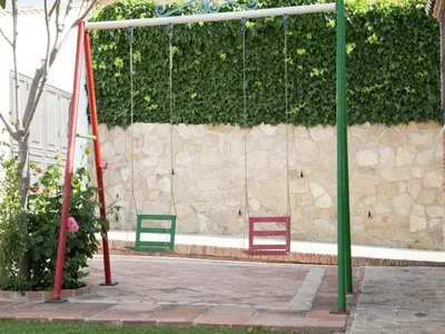 Jardín al aire libre en Villa in Villanueva near El Torcal Park