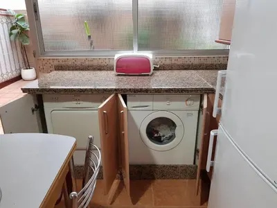 Una cocina o zona de cocina en Casa Loli