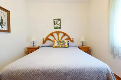 Cama o camas de una habitación en Modern Villa with Private Pool in Córdoba
