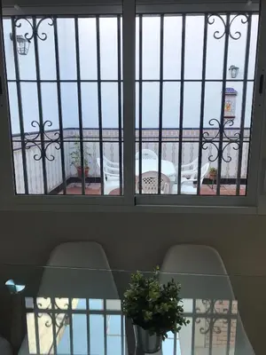 Un balcón o terraza de Casa patio ribera de córdoba