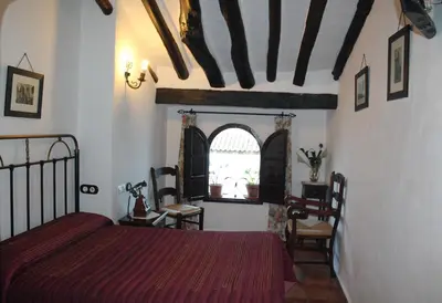 Cama o camas de una habitación en Hotel Zahorí