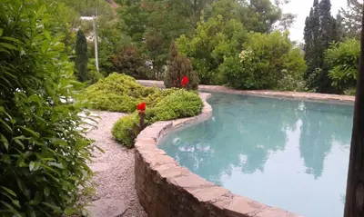Piscina en o cerca de La Casita con piscina privada de tres dormitorios
