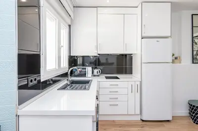 Una cocina o zona de cocina en BHost - Tendillas