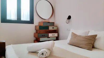 Cama o camas de una habitación en Miraflores 58 Apt - Private Parking Opt