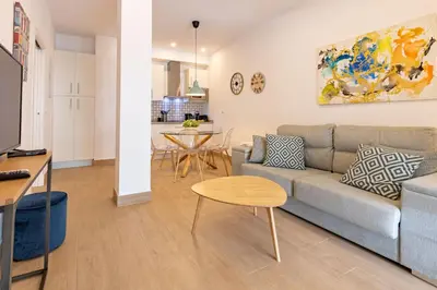 Una cocina o zona de cocina en Nine O'Clock Metrosol