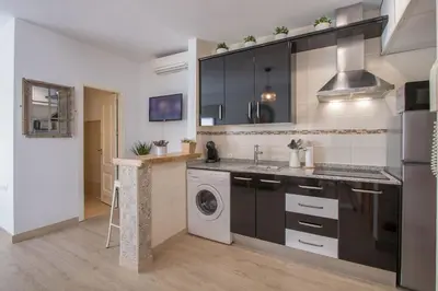 Una cocina o zona de cocina en Santa Marina Central Loft by Valcambre