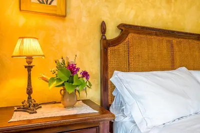 Cama o camas de una habitación en Lagar los Pilones