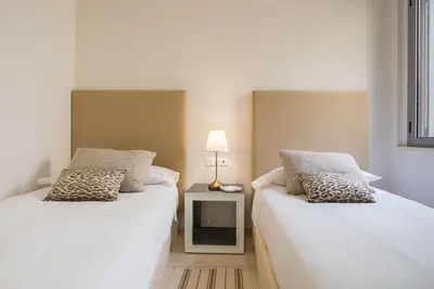 Cama o camas de una habitación en Mirador Duplex Terrace 5 pax
