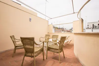 Un balcón o terraza de Mirador Duplex Terrace 5 pax