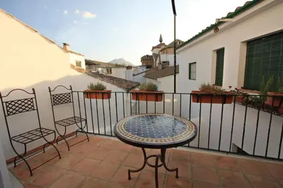Un balcón o terraza de Casa Baños de la Villa