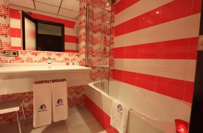 Un baño de Casa Baños de la Villa
