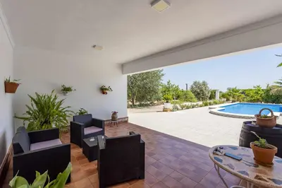 Piscina en o cerca de Casa Rural Manuel