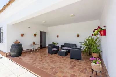 Zona de estar de Casa Rural Manuel