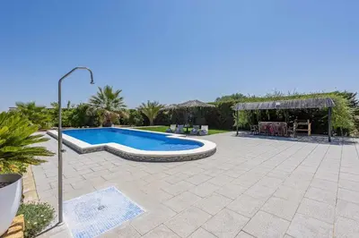Piscina en o cerca de Casa Rural Manuel
