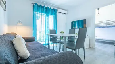 Cama o camas de una habitación en Apartamento Santa Justa