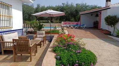 Jardín al aire libre en CASA RURAL ALEJO