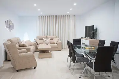 Zona de estar de Entre Patios La Victoria