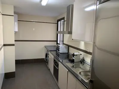 Una cocina o zona de cocina en Apartment Lucena Center Atico Parking Gratis