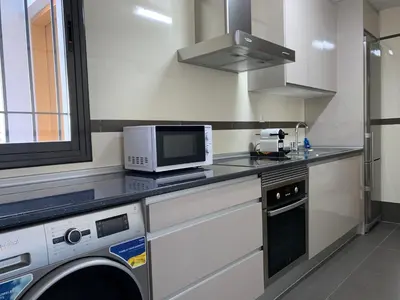 Una cocina o zona de cocina en Apartment Lucena Center Atico Parking Gratis