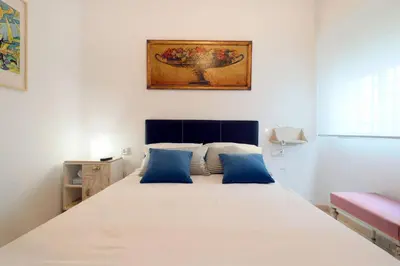 Cama o camas de una habitación en Apartamento Centrum Córdoba con Parking