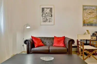 Zona de estar de Apartamento Centrum Córdoba con Parking