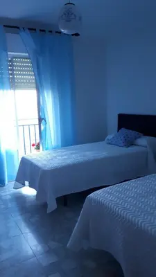 Cama o camas de una habitación en VILLA MARIA