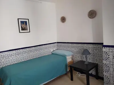 Cama o camas de una habitación en Casa Cal y Sol