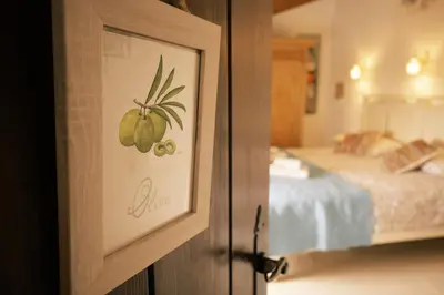 Cama o camas de una habitación en Finca Amorosa