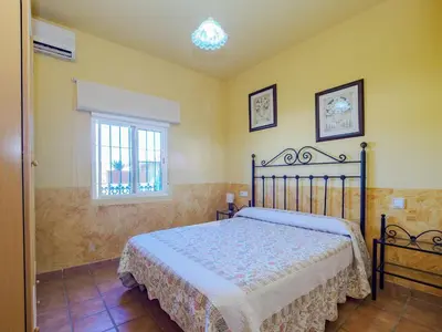 Cama o camas de una habitación en Cubo's Casa Rural Villa Los Mellizos