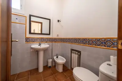 Un baño de Casa el Rincón del Lago Alojamiento Rural