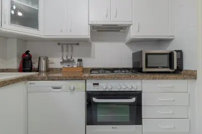 Una cocina o zona de cocina en Cordoba COol Vailima