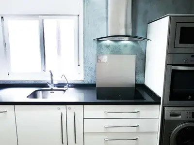 Una cocina o zona de cocina en Paseo de La Victoria