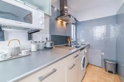 Una cocina o zona de cocina en APARTAMENTO PASAJE VALVANERA