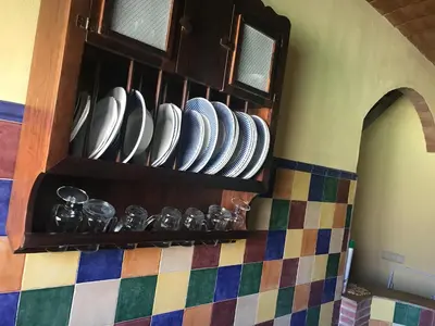 Una cocina o zona de cocina en Casa rural “Las Espinosas”