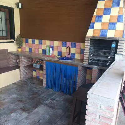 Una cocina o zona de cocina en Casa rural “Las Espinosas”