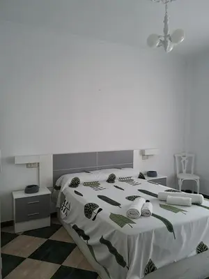 Cama o camas de una habitación en Molino Romano