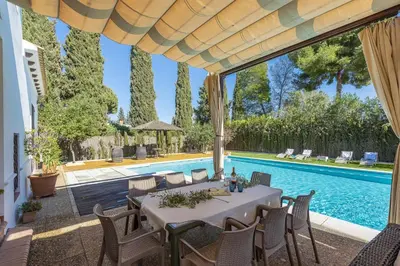 Piscina en o cerca de Casa Rural La Teja