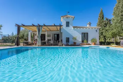 Piscina en o cerca de Casa Rural La Teja