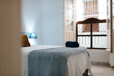 Cama o camas de una habitación en Holi-Rent Lanza
