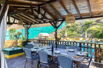 Un balcón o terraza de Finca el Albero