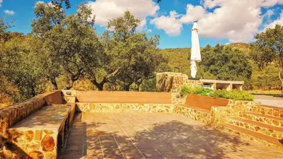 Paisaje cerca of this country house
