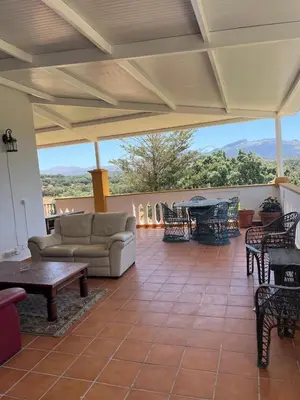 Un balcón o terraza de Finca La Lola - Secluded Andalusian Finca for Groups of up to 24 Guests