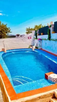 Piscina en o cerca de Casa Rural Inés cerca del Caminito del Rey