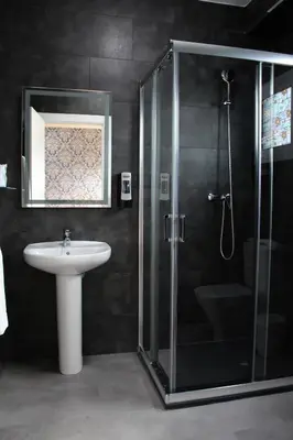 Un baño de Hotel Manzanito