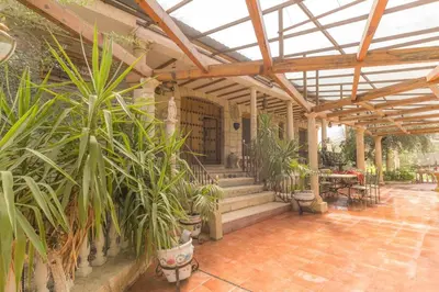 Jardín al aire libre en FINCA Del VALLE VTAR