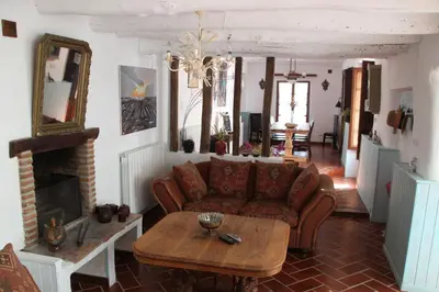 Zona de estar de Casa de Familia Cortijo La Cubertilla