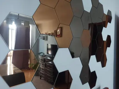 Una televisión o centro de entretenimiento en Corazón de Aguilar