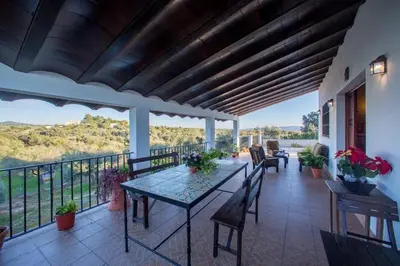 Un balcón o terraza de Casa Rural Villa Mara