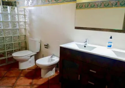 Un baño de Casa Rural Villa Mara
