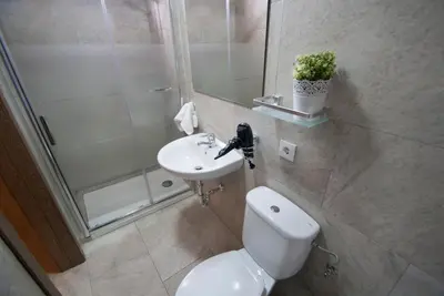 Un baño de Hospedería Los Angeles